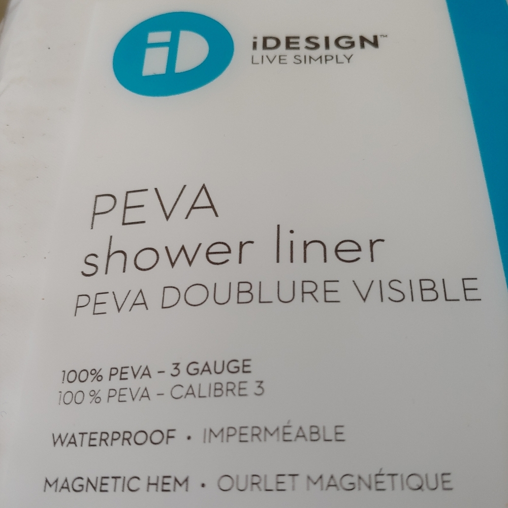 I design shower stall liner 54 x 72 frost new in original package
